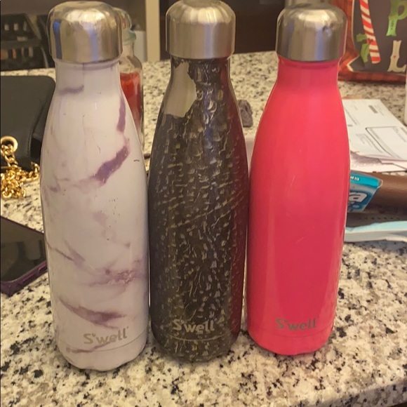 S'well Accessories - 3 S’well water bottles (17 oz)